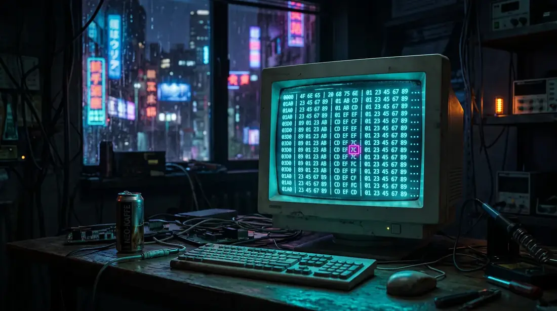 A terminal window showing an HMAC digest being truncated into a six-digit authentication code